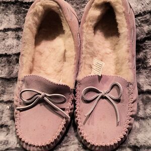 Obeo suede slippers women's